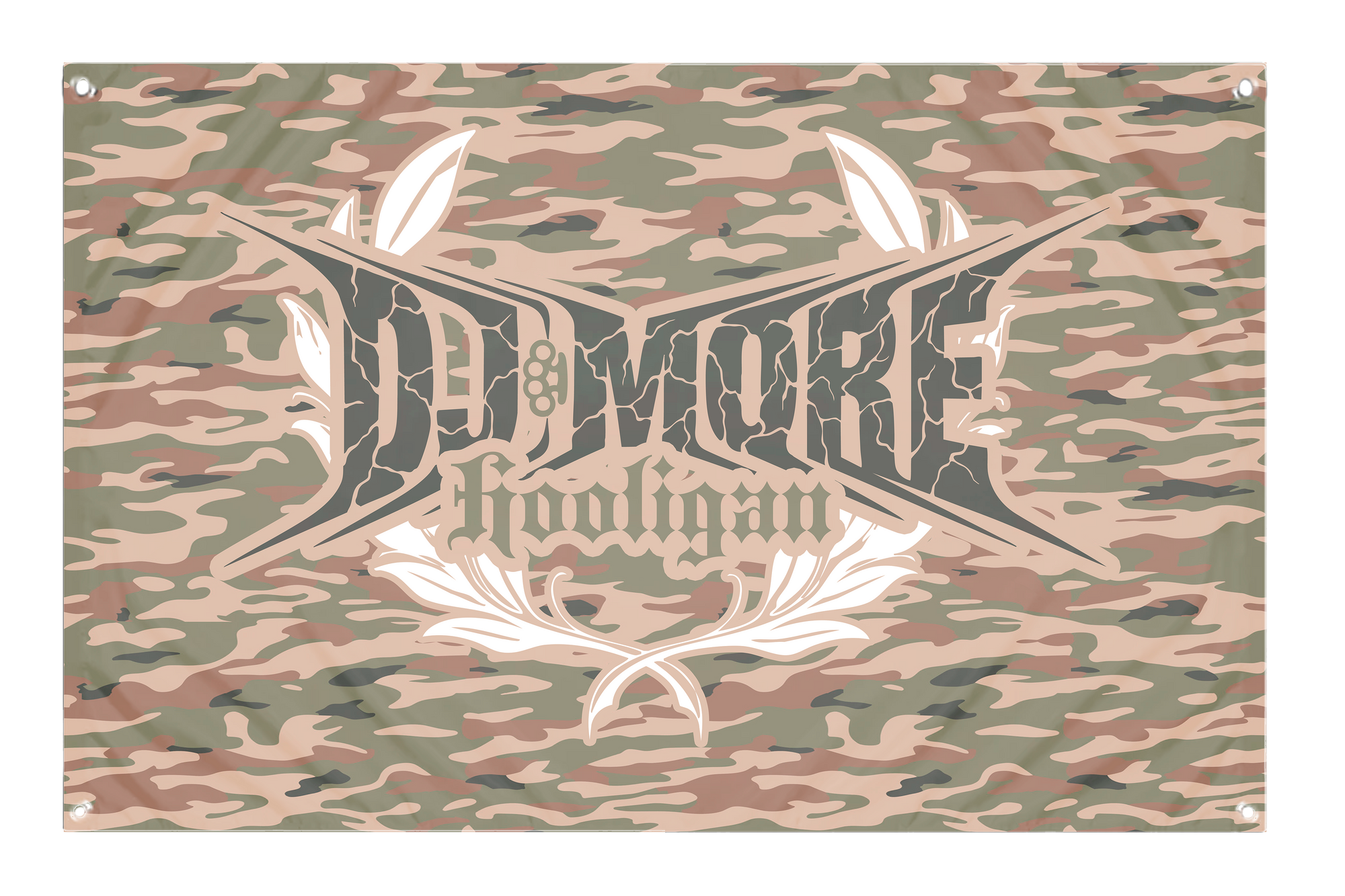 BANDERA DJ MORE CAMUFLAJE