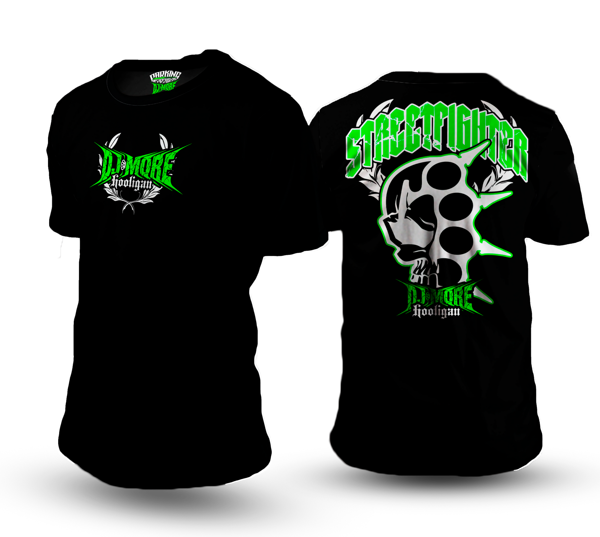 CAMISETA DJ MORE X PARKING WARRIORS